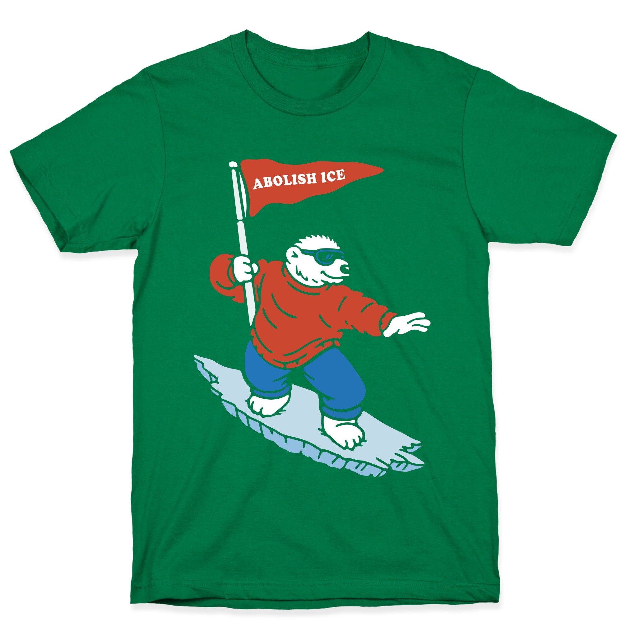 Abolish ICE Bear T-Shirt