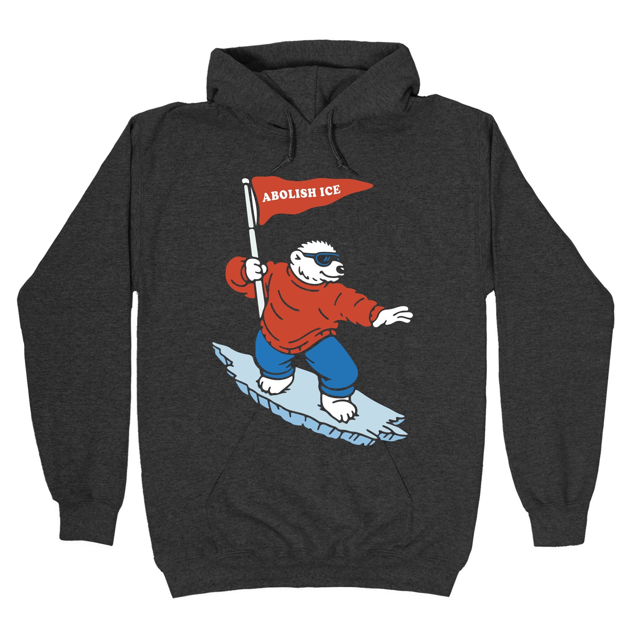 Abolish ICE Bear Hoodie