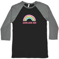 Abolish ICE Rainbow Baseball Tee