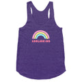 Abolish ICE Rainbow Racerback Tank