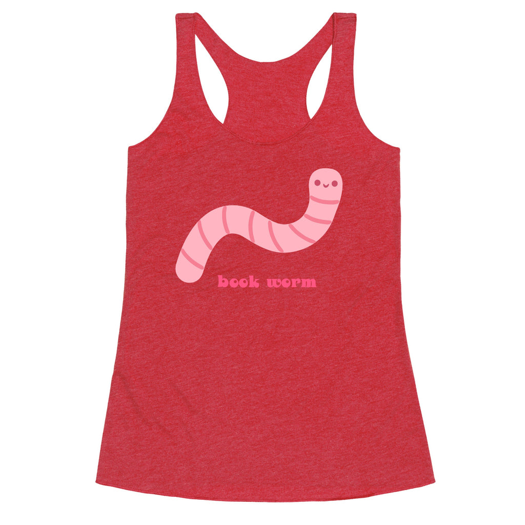 Book Worm Racerback Tank