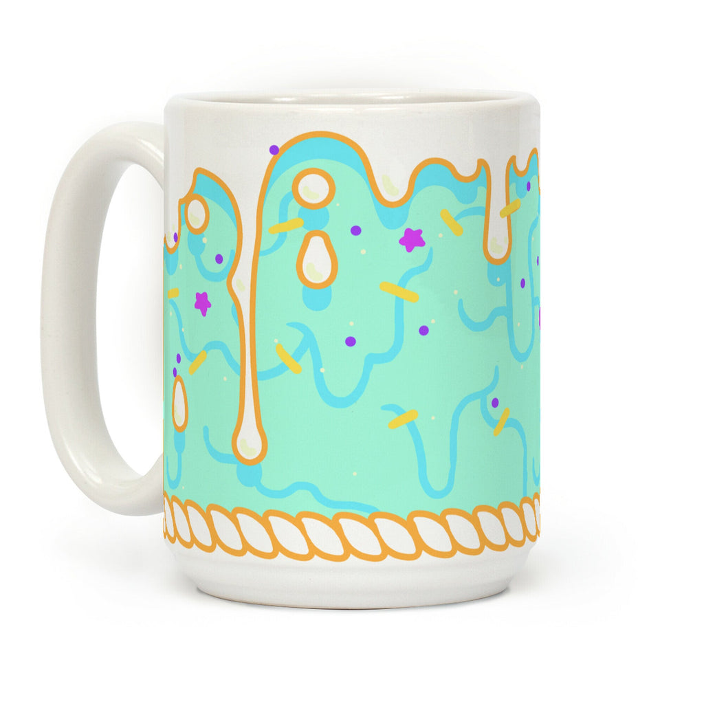 Green Cupcake Icing Coffee Mug