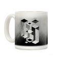 Geometry Optical Illusion Coffee Mug