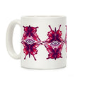 Crimson Butterflies Coffee Mug