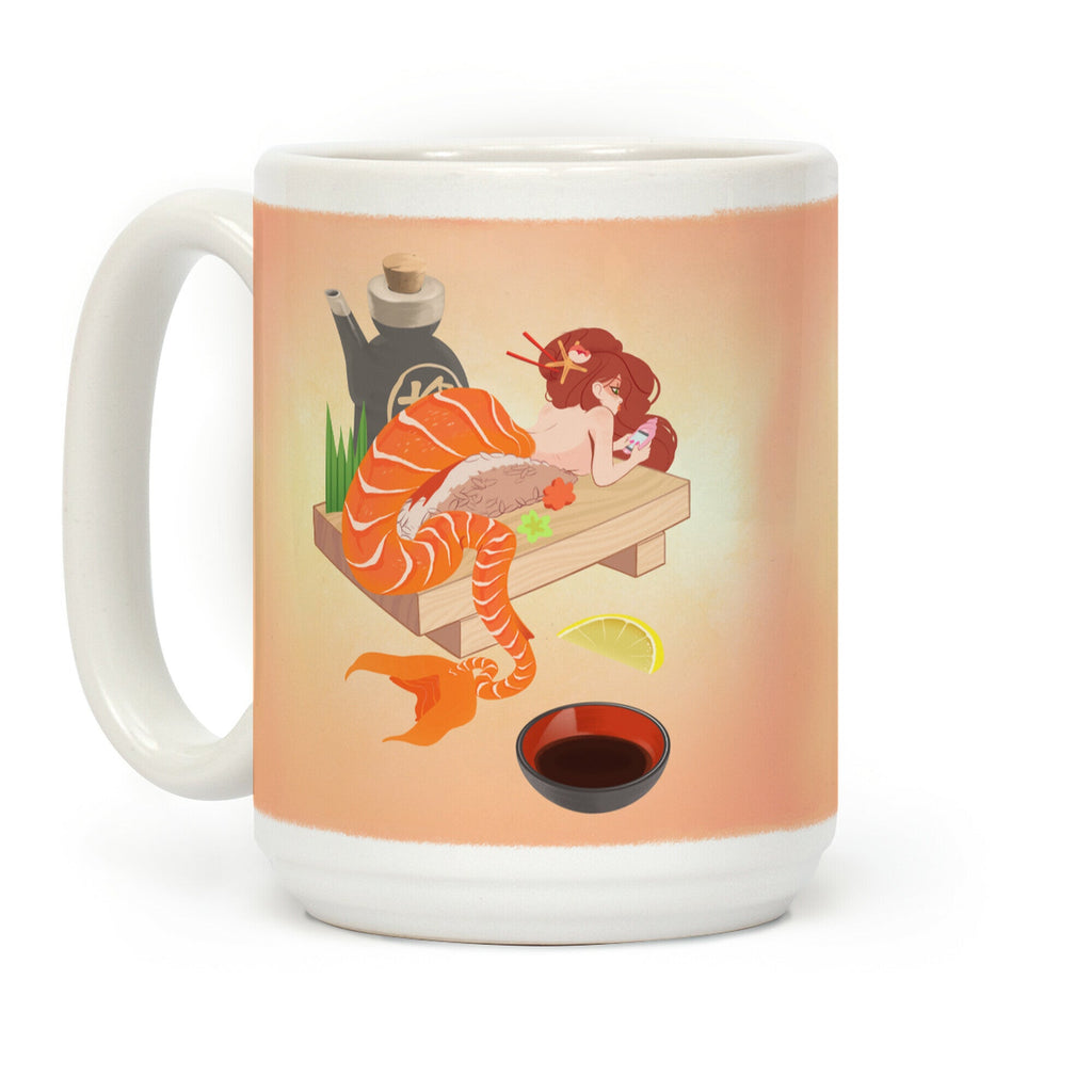 Mermaid Sushi Coffee Mug