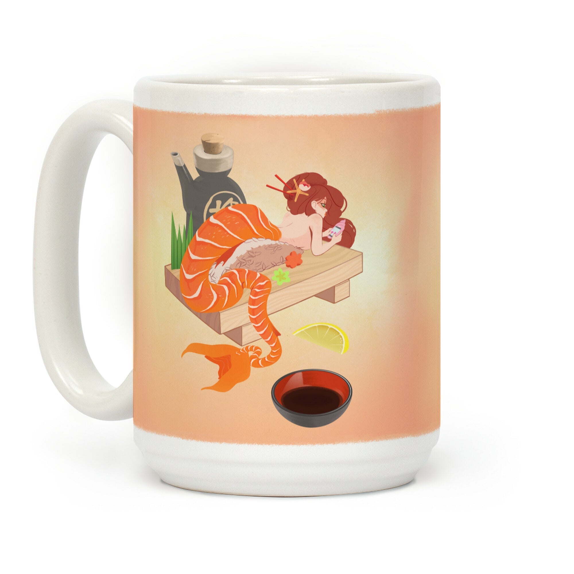 Mermaid Sushi Coffee Mug