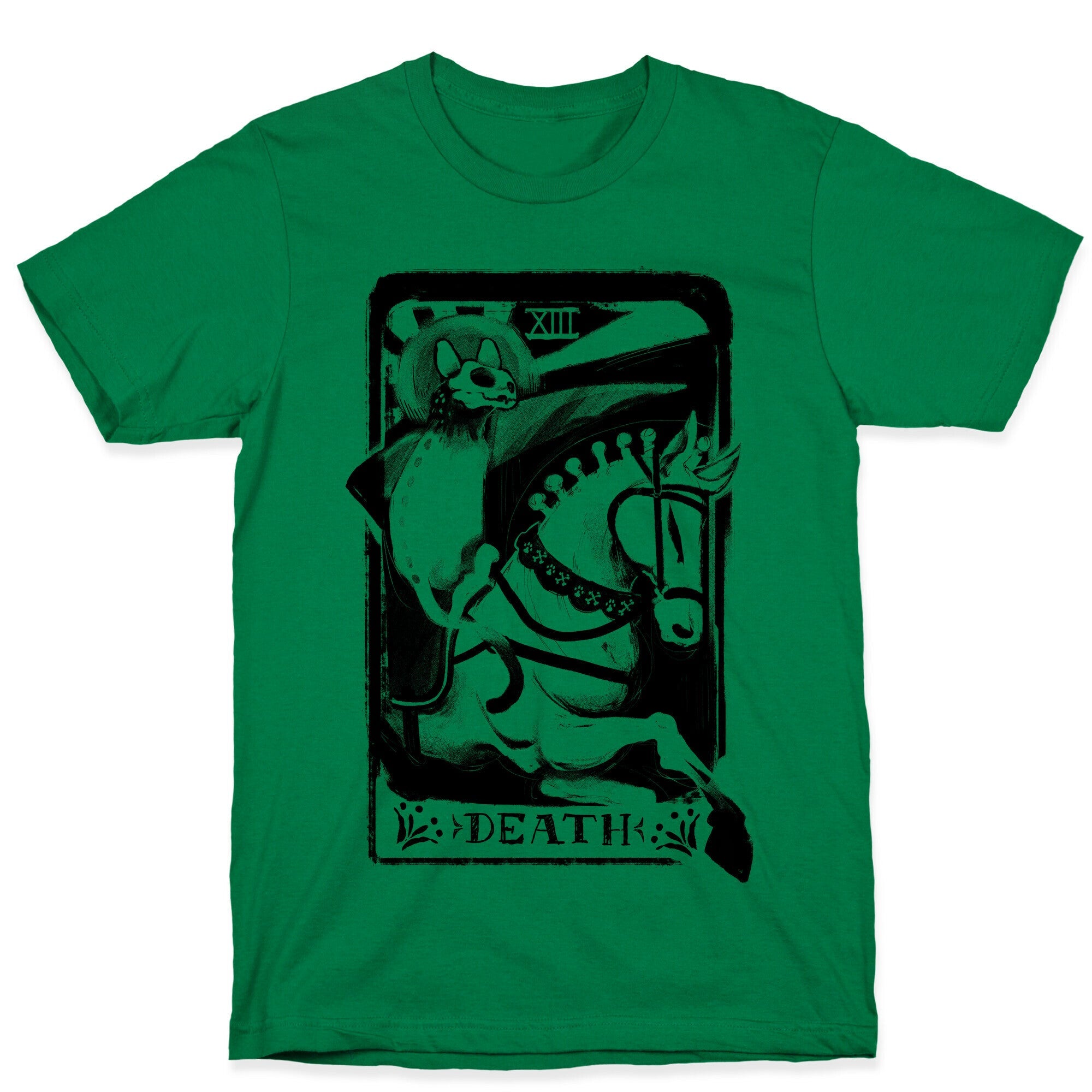 Cat Death Tarot T-Shirt