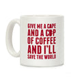 Donut Tread on Me Coffee Mug
