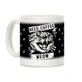 Need Coffee Meow Coffee Mug