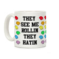 They See Me Rollin Gym Class Scooter Coffee Mug