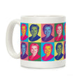Pop Art Hillary Clinton Pattern Coffee Mug