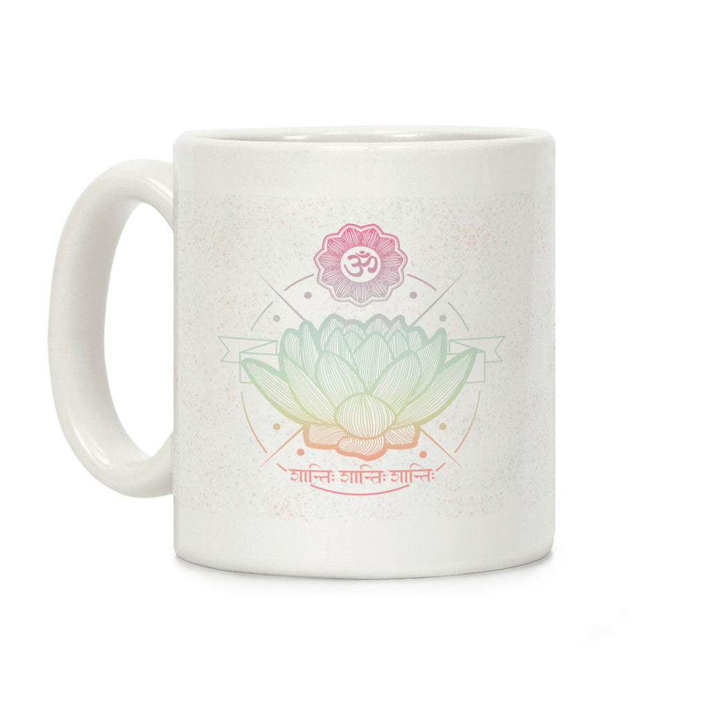 Om Shanti Shanti Shanti Coffee Mug