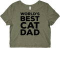 World's Best Cat Dad Graphic Baby Tee