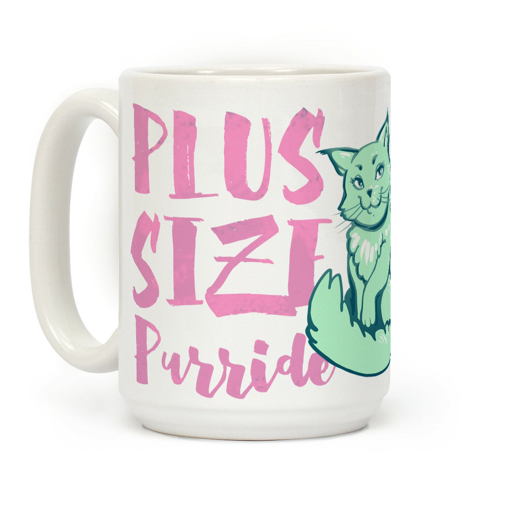 Plus-Size Purride Coffee Mug