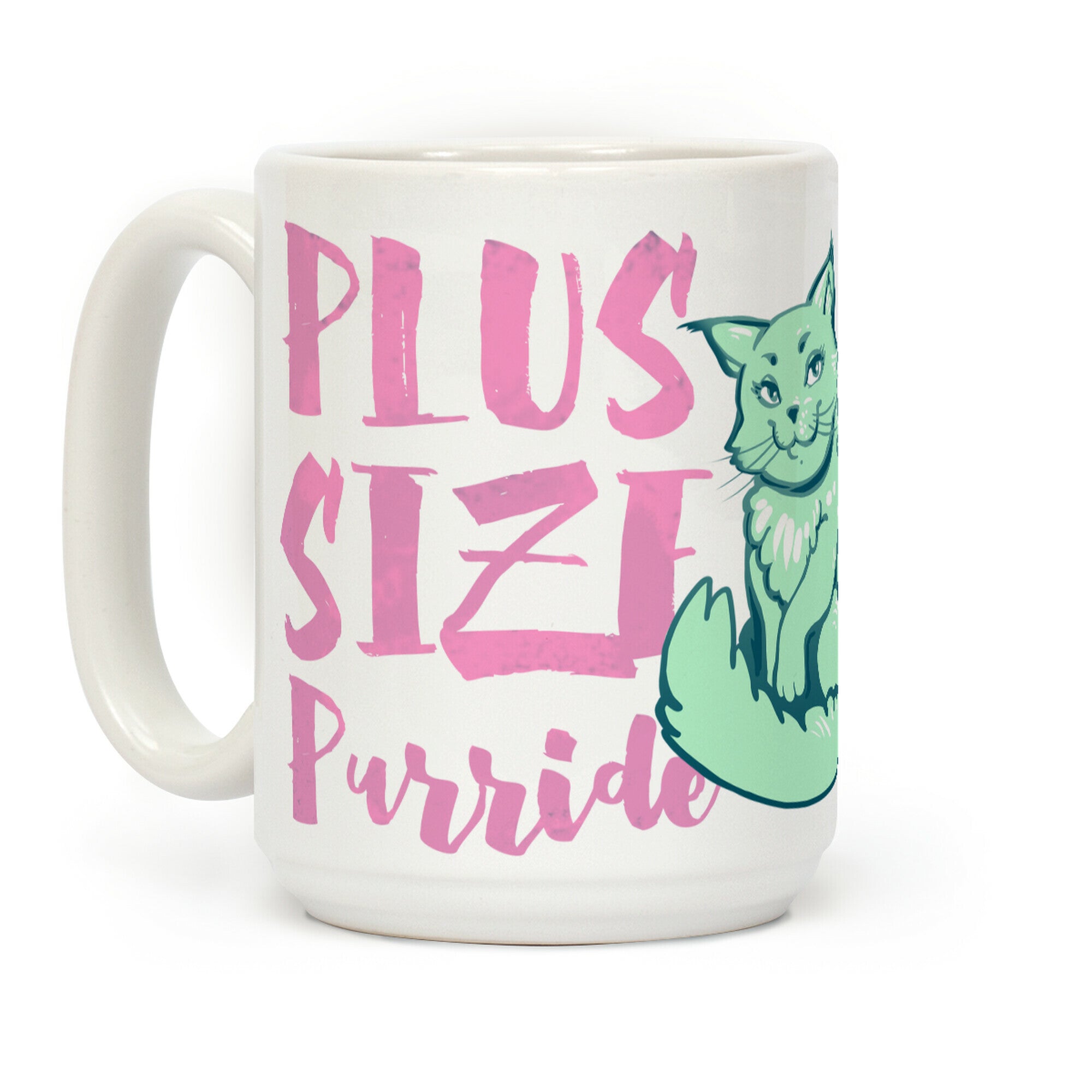 Plus-Size Purride Coffee Mug
