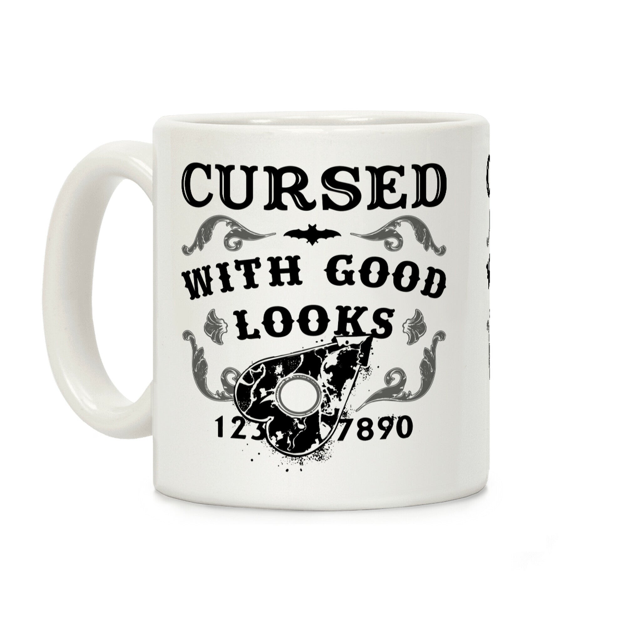 Cursed With Good Looks Coffee Mug