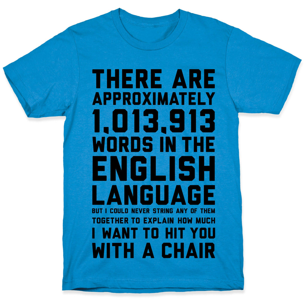 Hit You With A Chair T-Shirt