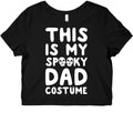 This is My Spooky Dad Costume Graphic Baby Tee