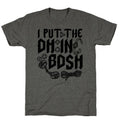 I Put The DM in BDSM Unisex Triblend Tee