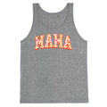 Floral Mama Text Tank Top