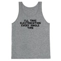 Trump Sharks or Electrocution Speech Quote Tank Top