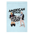 American Spit Roast Garden Flag
