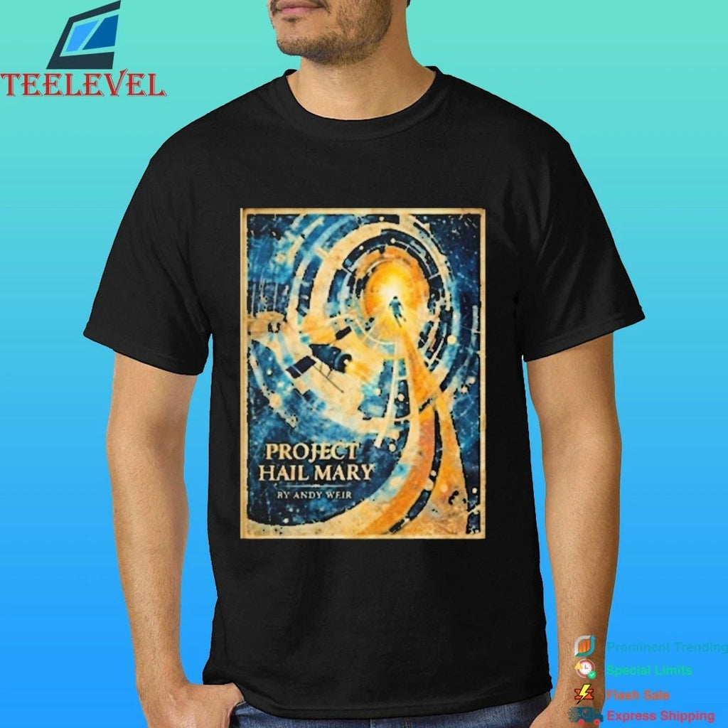 Project Hail Mary 2026 Movie Graphic Vintage Rocky And Ryland Grace Shirt