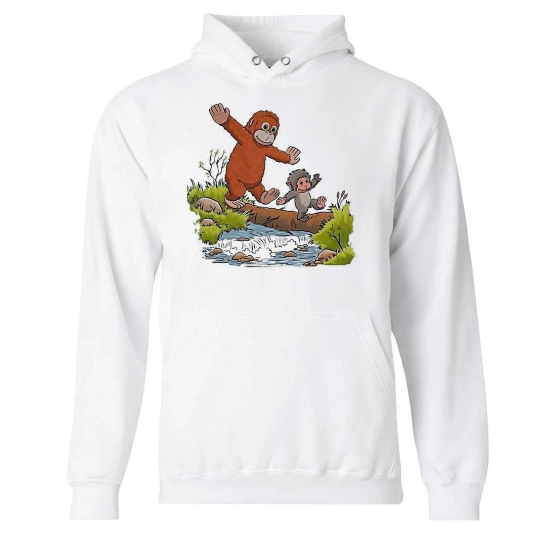 Punch And His Stuffed Orangutan X Calvin And Hobbes Punch Monkey Play Shirt