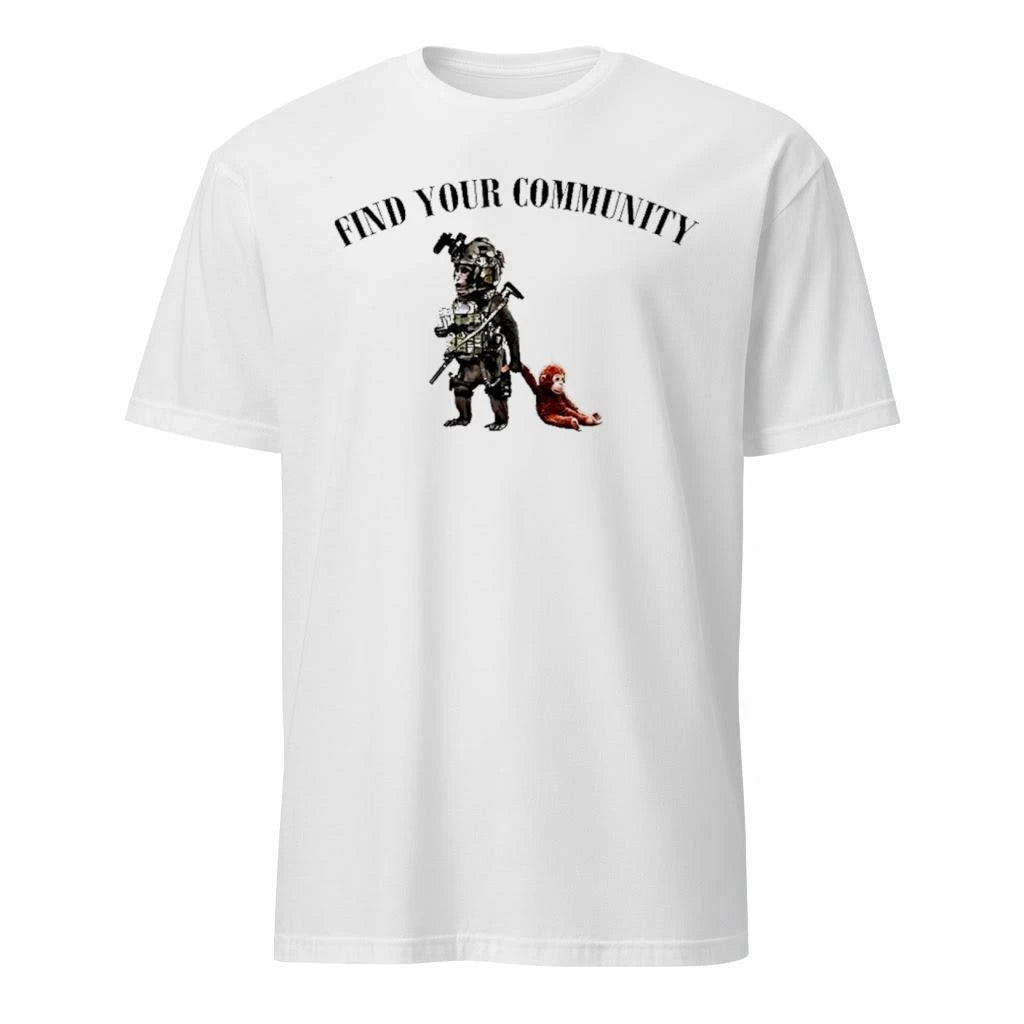 Punch The Monkey Find Your Community Shirt