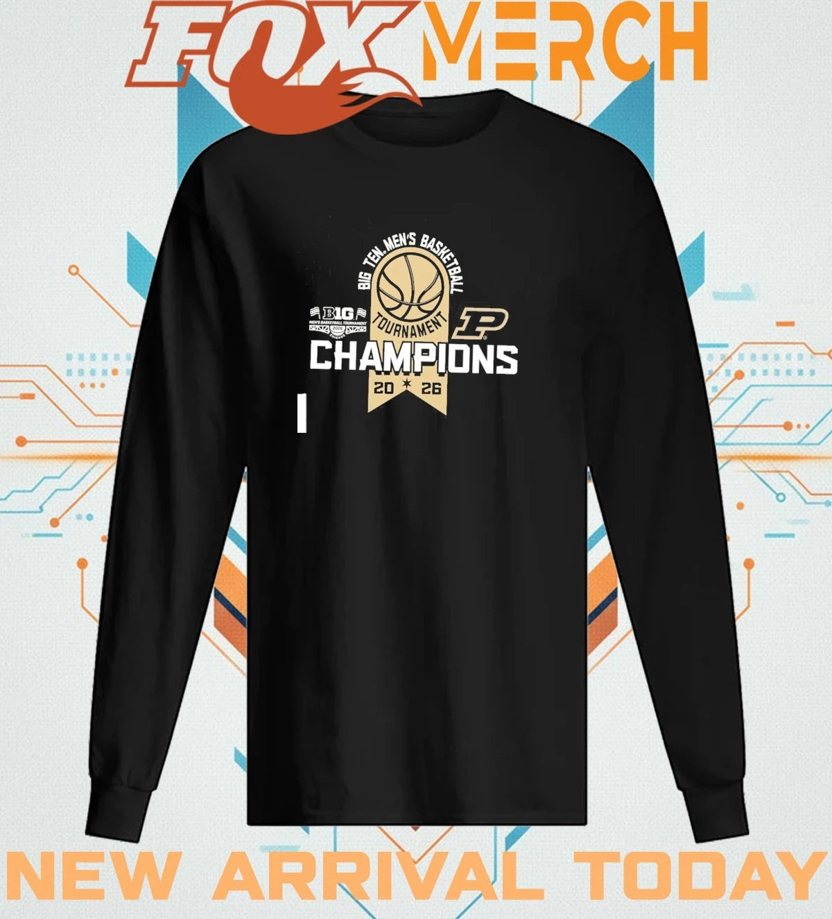 Purdue Boilermakers 2026 Big Ten Men’s Basketball Champions t-shirt