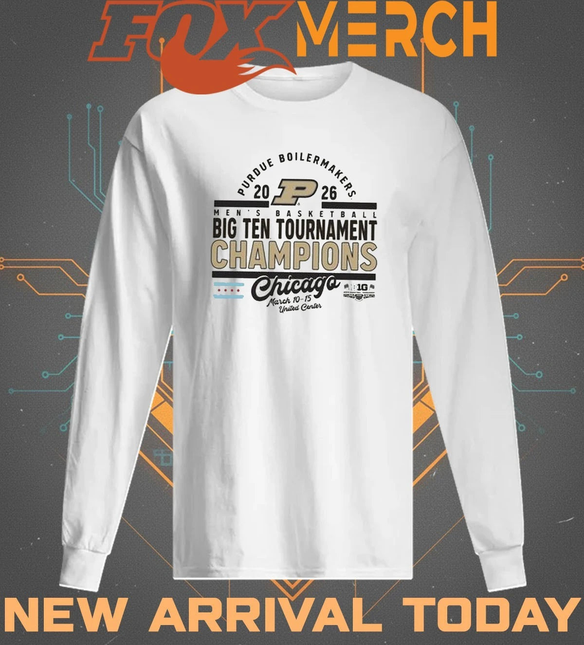 Purdue Boilermakers 2026 Big Ten Men’s Basketball Champions march 10-15 t-shirt