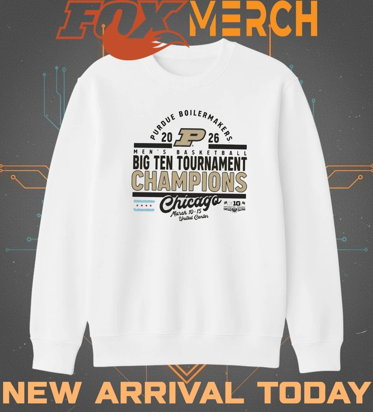 Purdue Boilermakers 2026 Big Ten Men’s Basketball Champions march 10-15 t-shirt