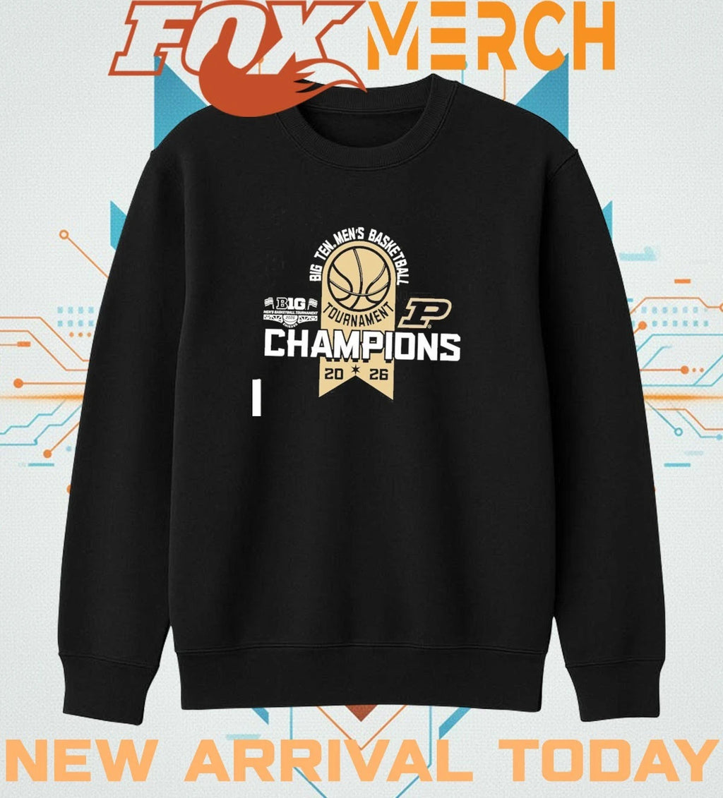 Purdue Boilermakers 2026 Big Ten Men’s Basketball Champions t-shirt