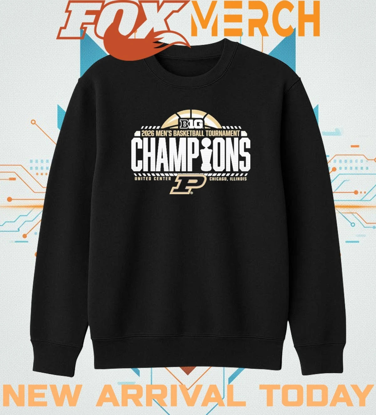 Purdue Boilermakers 2026 Big Ten Men’s Basketball Tournament Champions Locker Room shirt