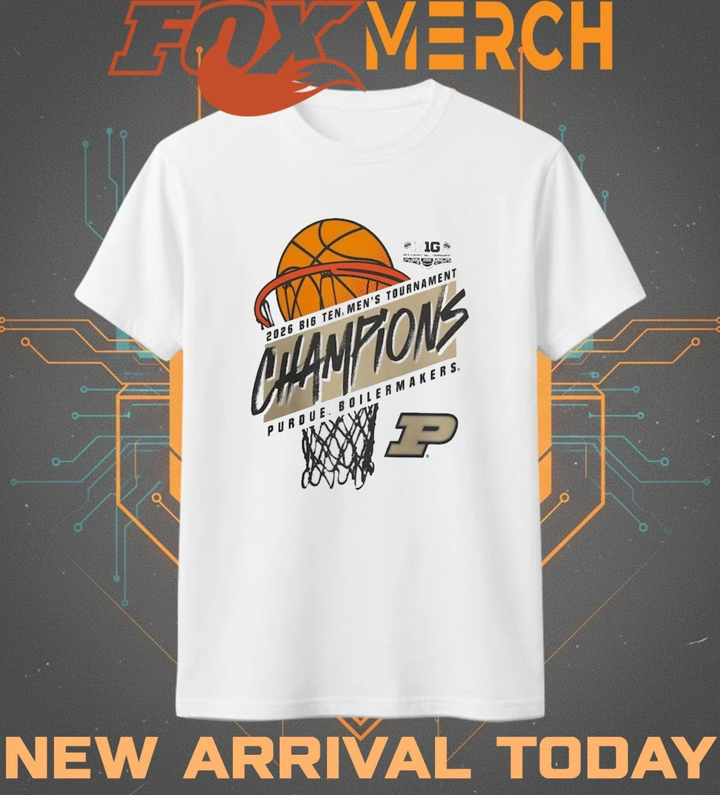 Purdue Boilermakers 2026 Big Ten Men’s Basketball Tournament Champions shirt
