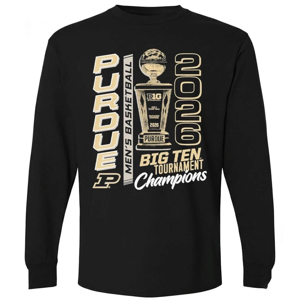 Purdue Boilermakers 2026 Big Ten Tournament Champions Shirt