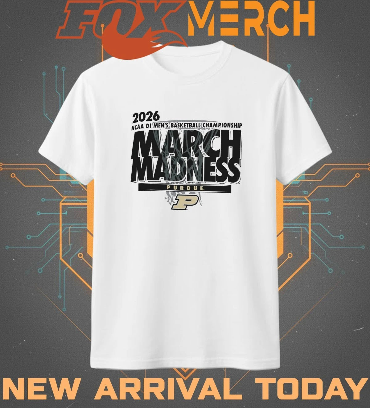 Purdue Boilermakers 2026 NCAA DI Men’s Basketball Championship March Madness shirt