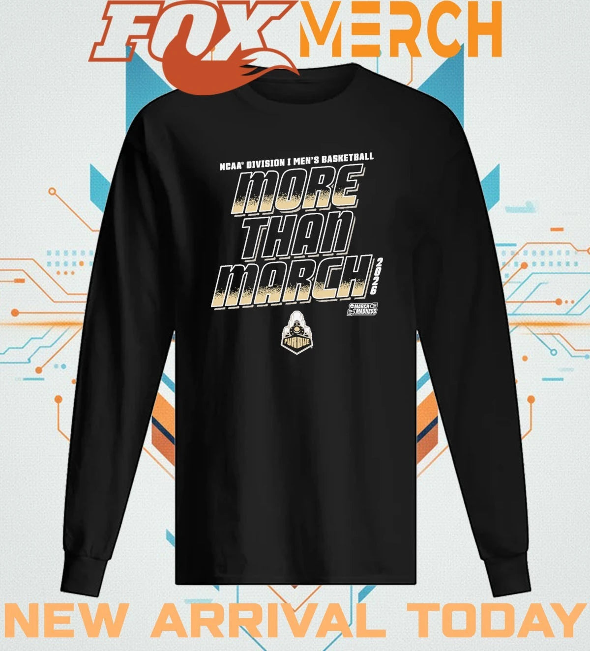 Purdue Boilermakers 2026 NCAA Division I Men’s Basketball More Than March Madness t-shirt