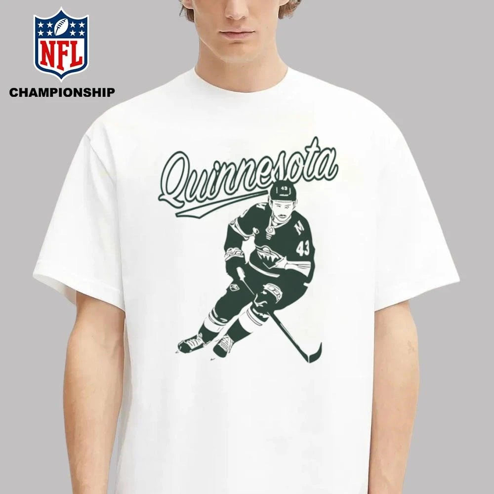 Quinn Hughes Quinnesota Minnesota Hockey Nhl State Of Hockey Shirt