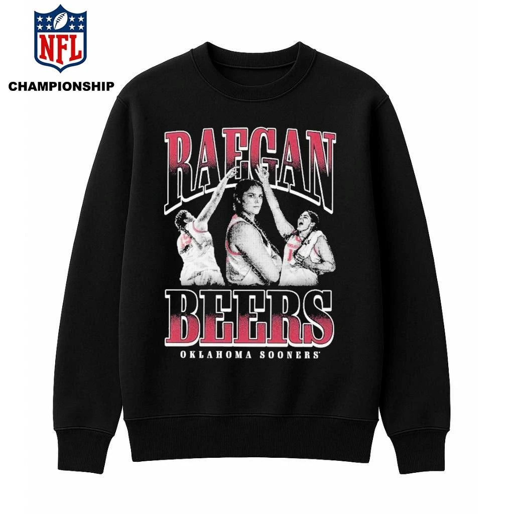 Raegan Beer Oklahoma Sooners Basketball Graphic Shirt