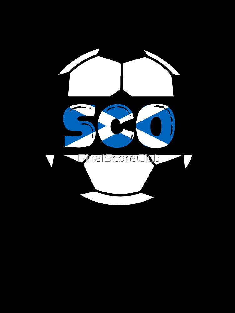 Scotland Soccer SCO Design by FinalScoreClub