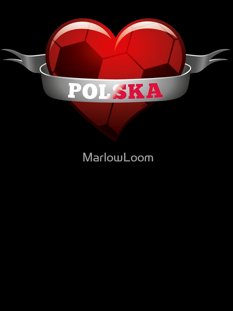 Polska Poland soccer heart by MarlowLoom