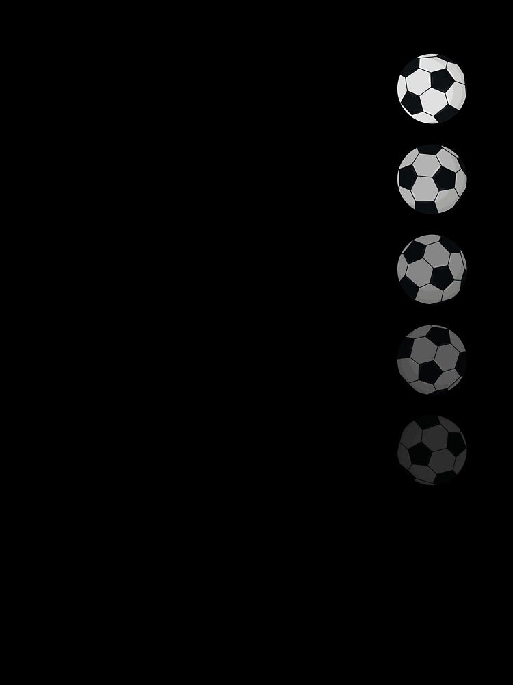 Soccer Evolution - Minimalist Vertical Football Art by AIRATH