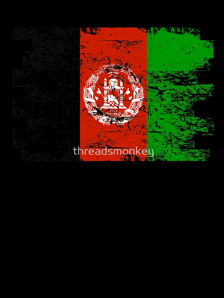 Afghanistan Shirt Gift Country Flag Patriotic Travel Asia Light by threadsmonkey