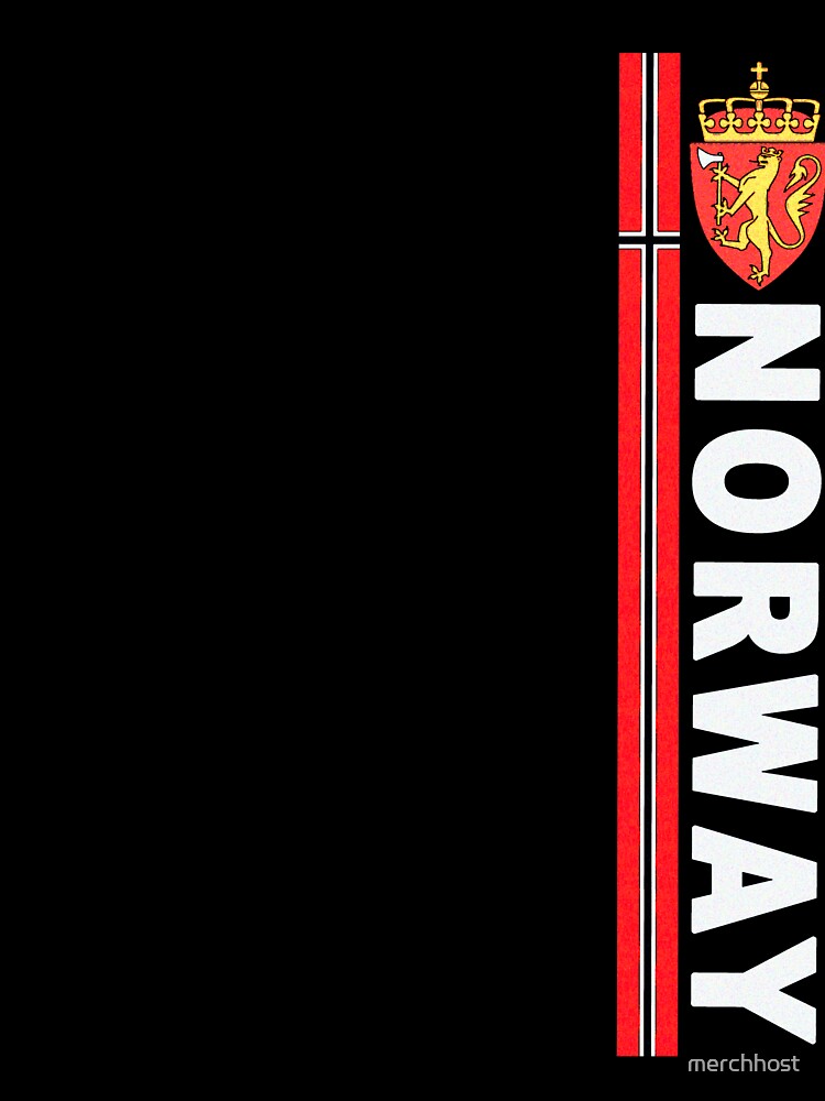 Norway Soccer Jersey Style Left SIde Original by merchhost