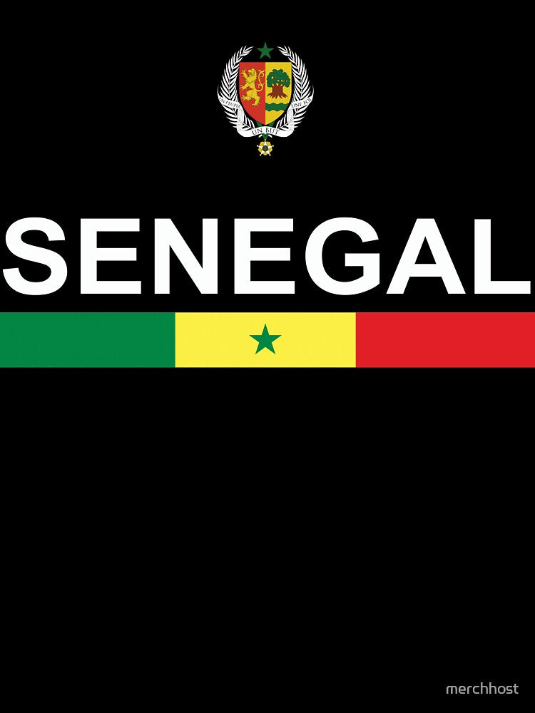 Senegal Sports Team Jersey Style Deluxe by merchhost