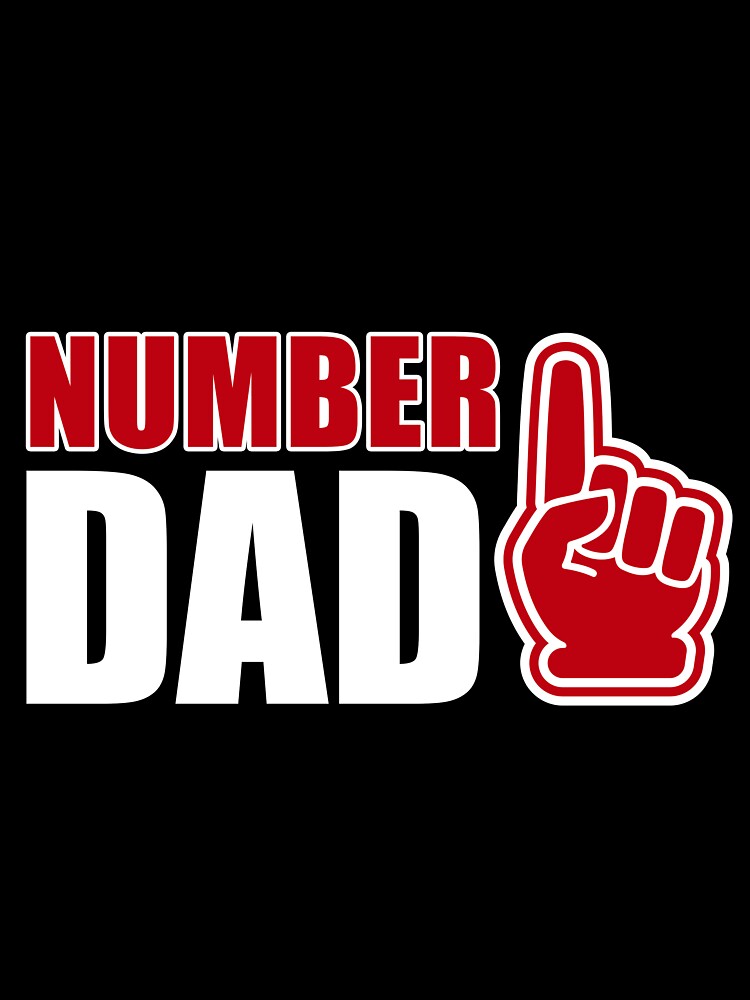 Number One Dad T-Shirt | #1 Father Tee by AllStarMerch
