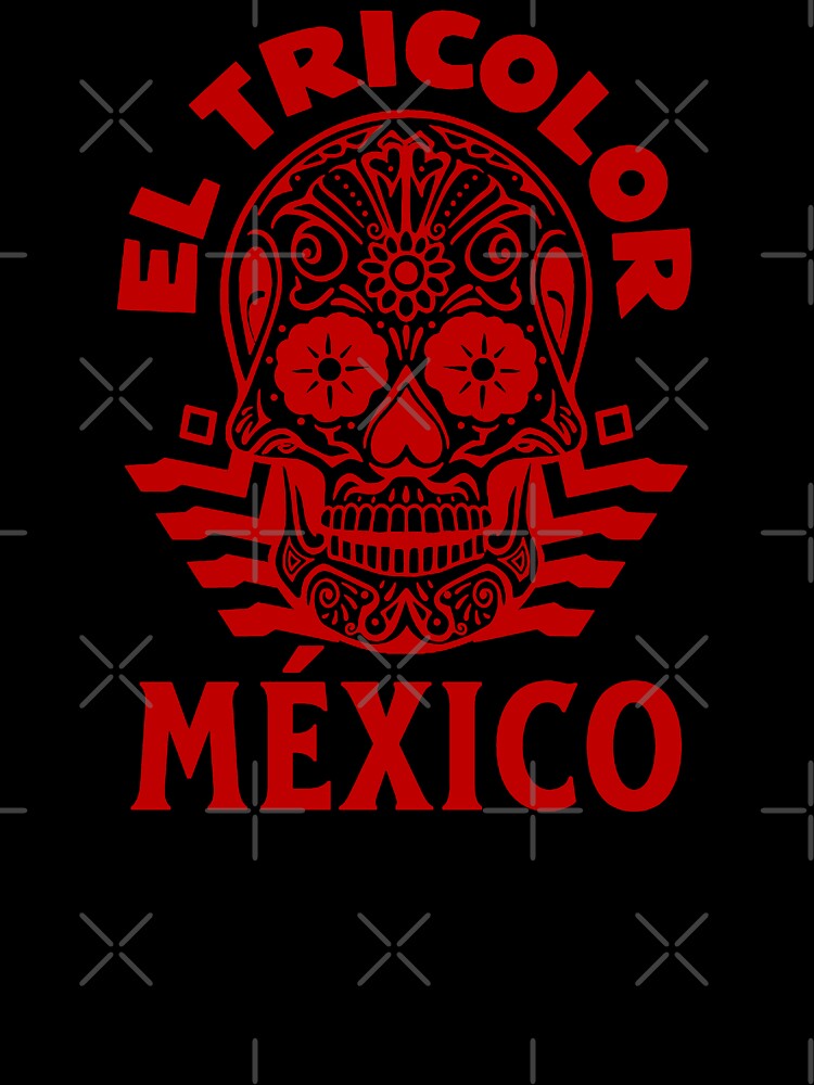 Mexico skull animated red by VRedBaller