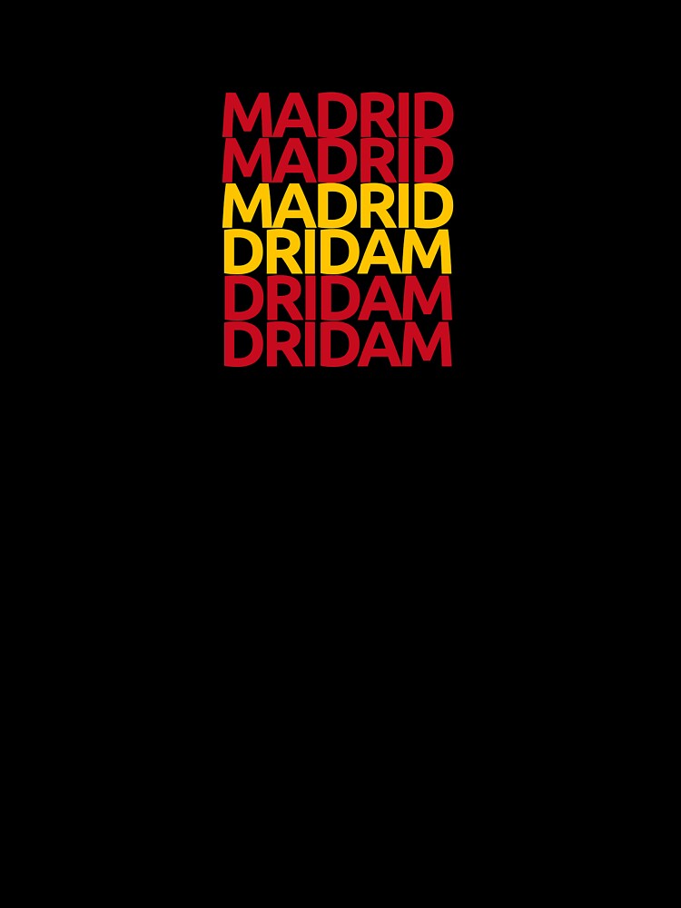 Madrid Spain flag by StickerDirect