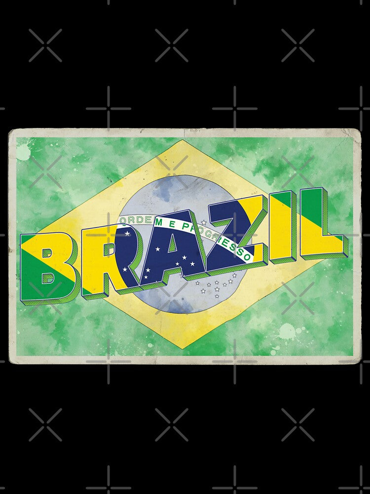 Brazil Vintage style retro souvenir by DeveloperProp0